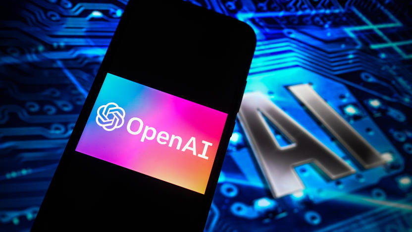 POLAND - 2024/09/30: In this photo illustration an OpenAi logo is displayed on a smartphone with AI symbol on the background. (Photo Illustration by Omar Marques/SOPA Images/LightRocket via Getty Images)